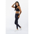 Juicy Couture Kia Nylon Women's Black Sports Leggings