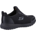 Skechers Workwear Squad Sr Wide Textile Women's Black Safety Sneakers