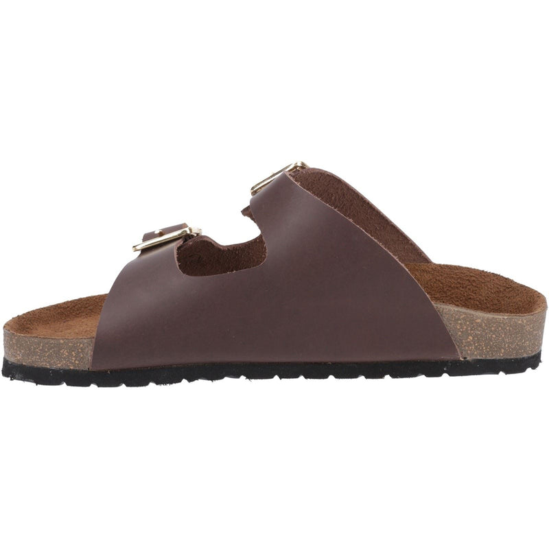 Cotswold Lushill Leather Women's Brown Sandals