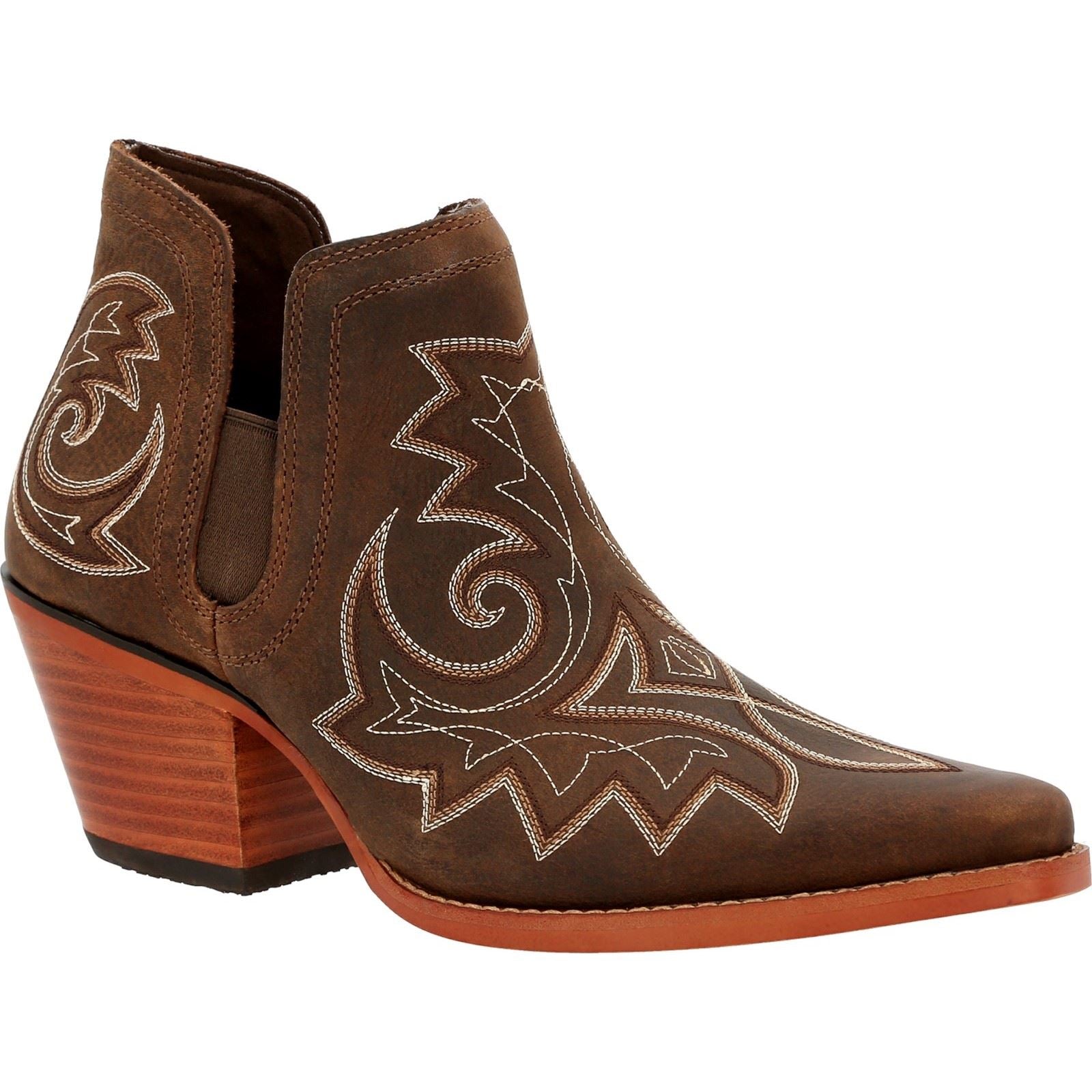 Durango Crush Leather Women's Coffee Boots