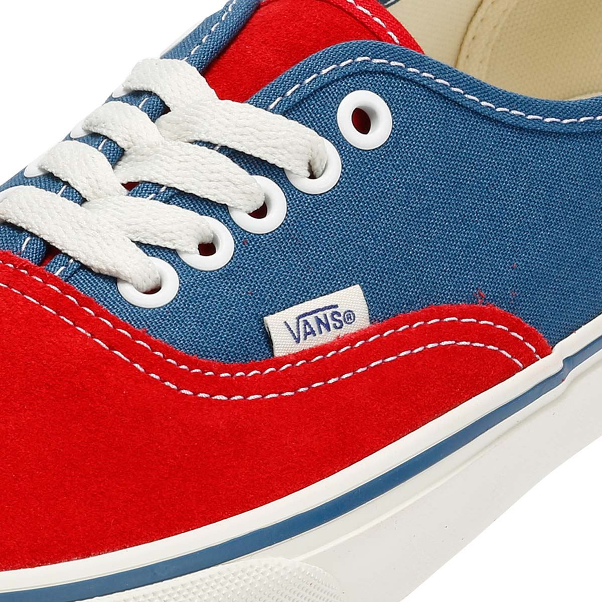 Vans Authentic Primary Racing Red Sneakers