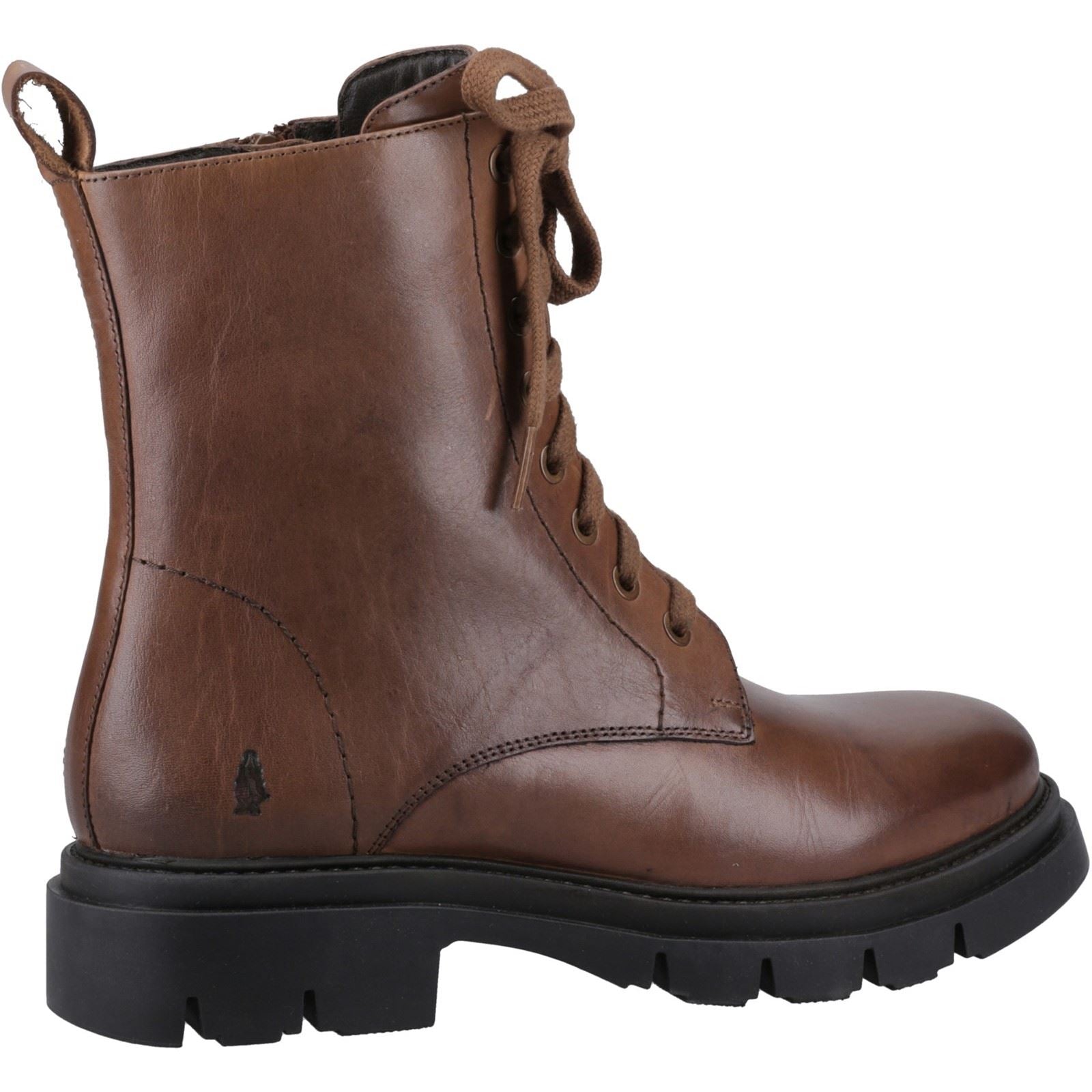 Hush Puppies Rhea Leather Women's Brown Boots