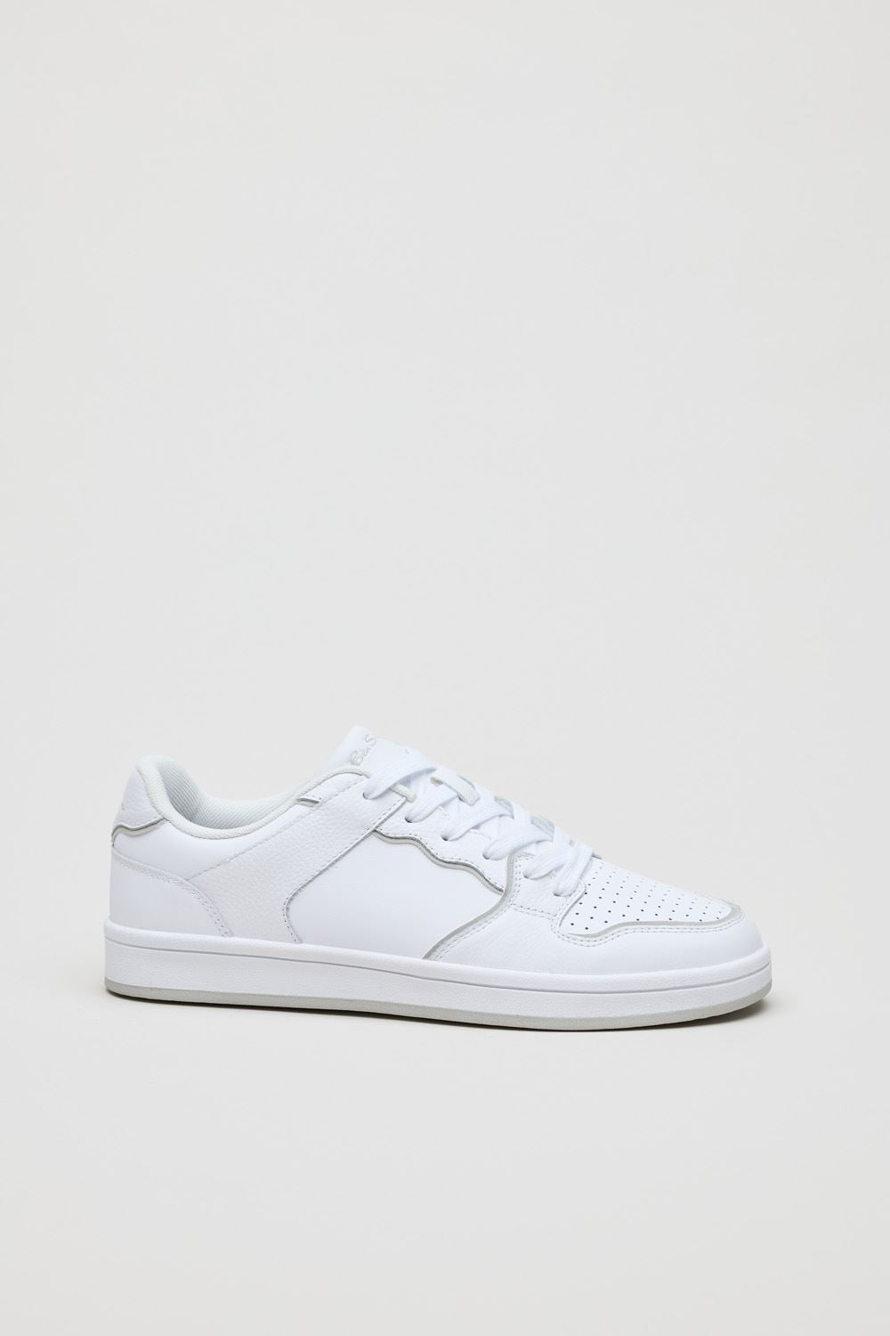 Ben Sherman Club Leather Men's White Sneakers