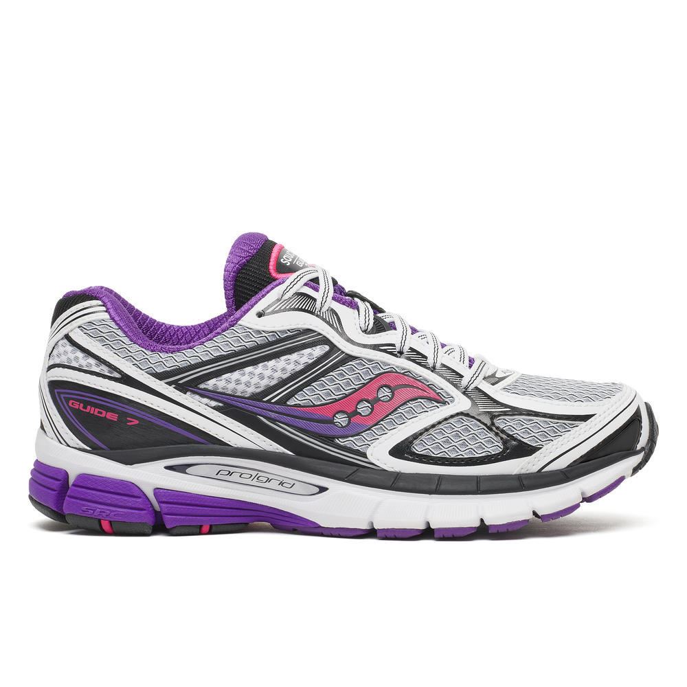 Saucony Progrid Guide 7 White/Drupe Sneakers