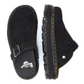 Dr. Martens Zebzag EH Suede Black Mule