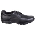 Hush Puppies Vincente Senior Leather Boys's Black Loafers