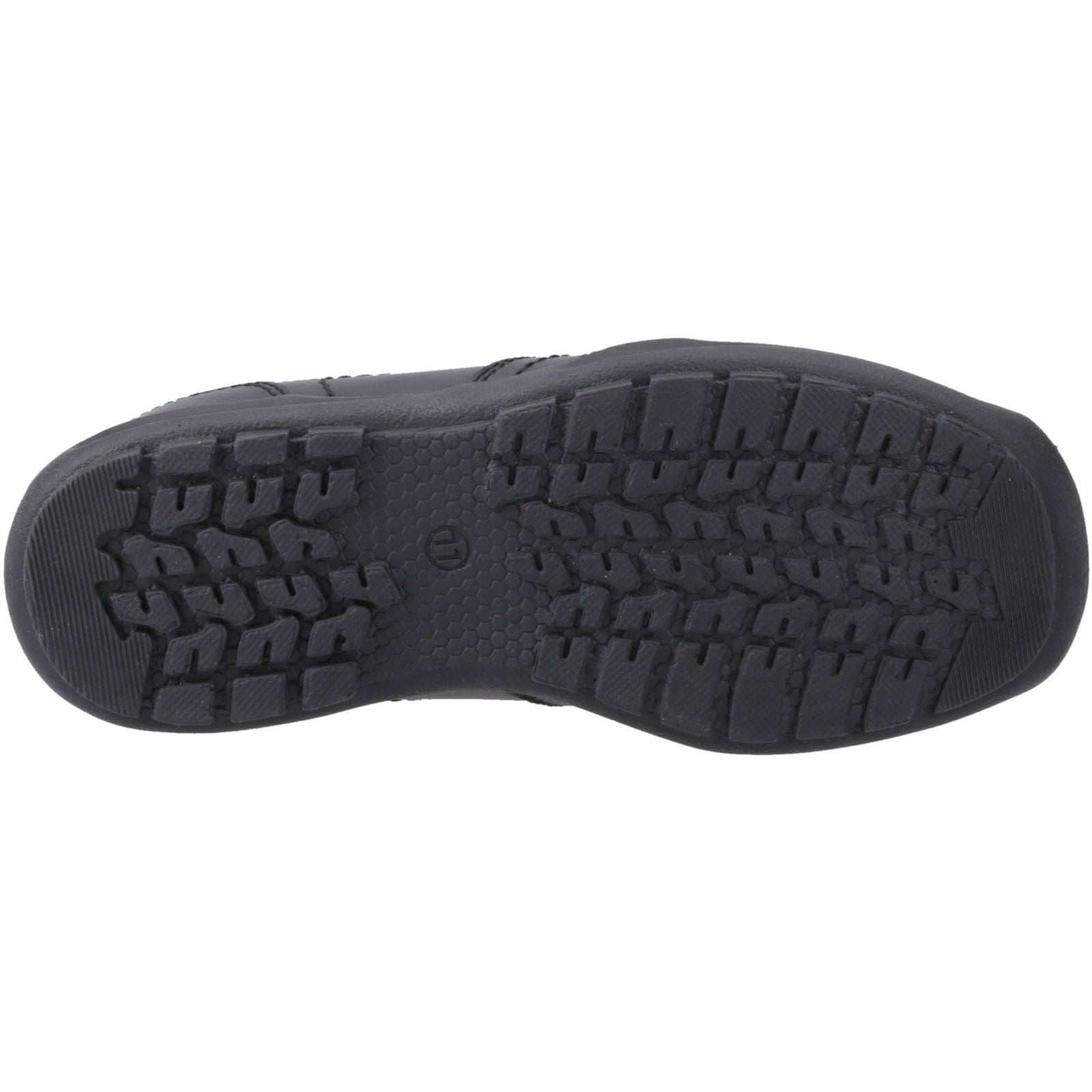 Hush Puppies Morgan Leather Boys's Black Loafers