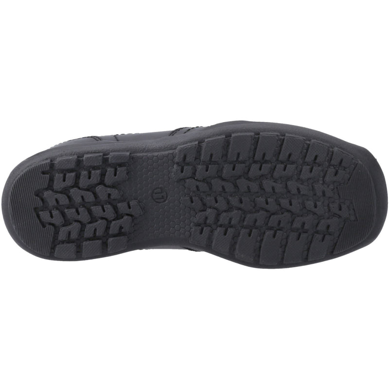 Hush Puppies Morgan Leather Boys's Black Loafers