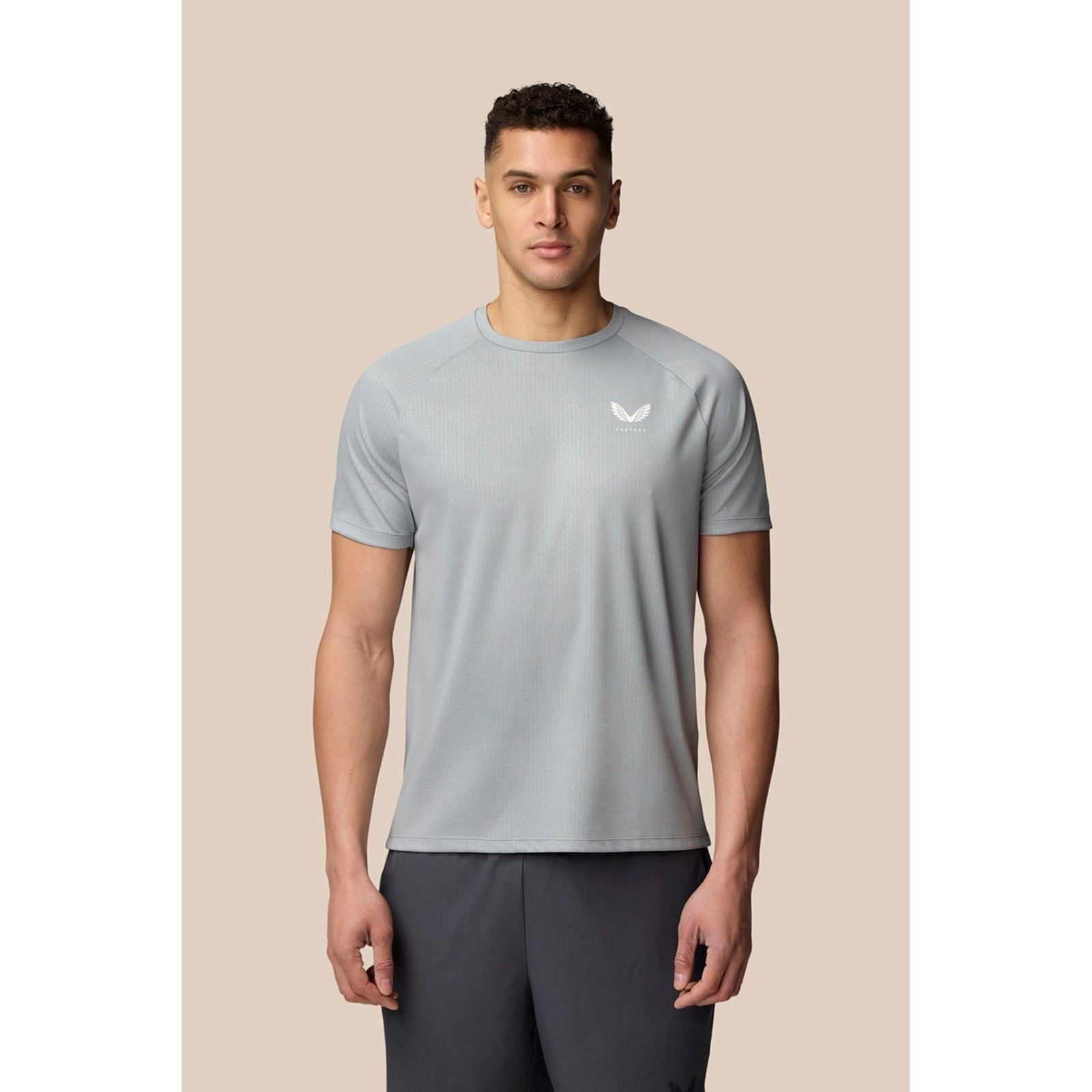 Castore Adapt T-Shirt Polyester Men's Grey