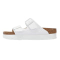 Birkenstock Arizona Flex Platform Women's White Narrow Sandals