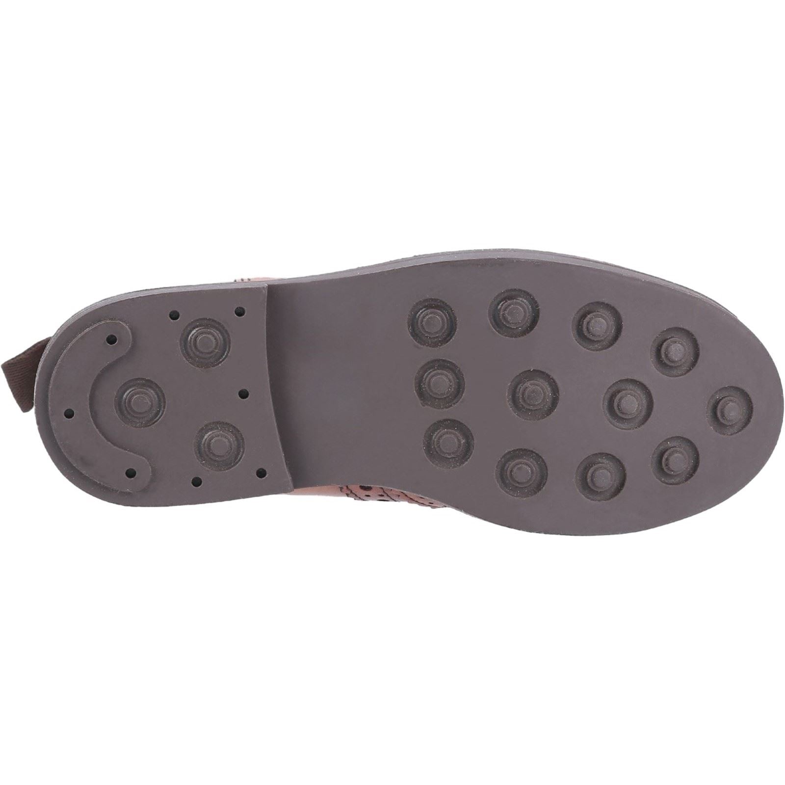 Cotswold Nympsfield Leather Boy's Tan Flat Chelsea Boots