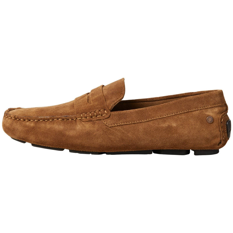Jack & Jones Jensen Suede Men's Cognac Loafers