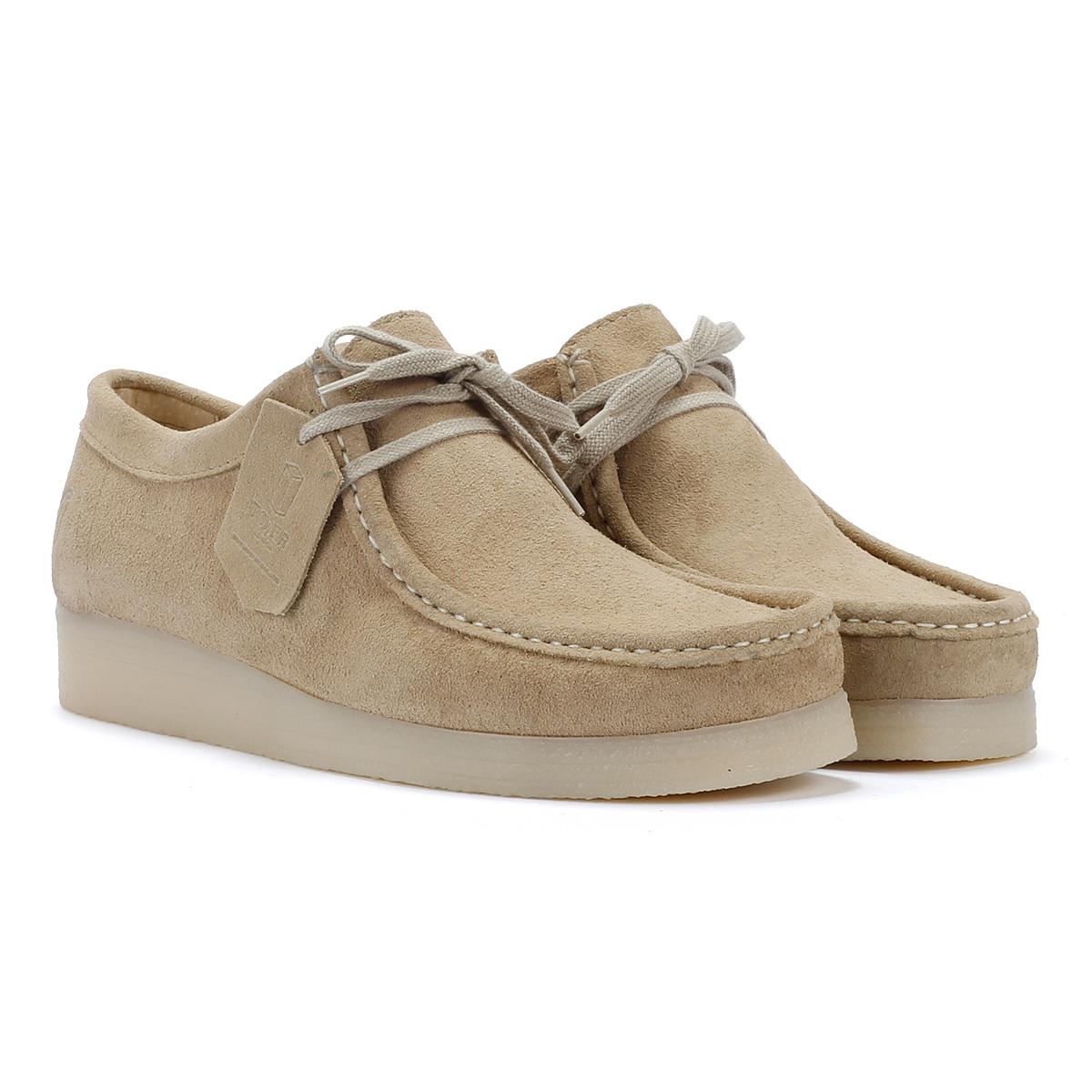 TOWER London Apache Sand Suede Shoes