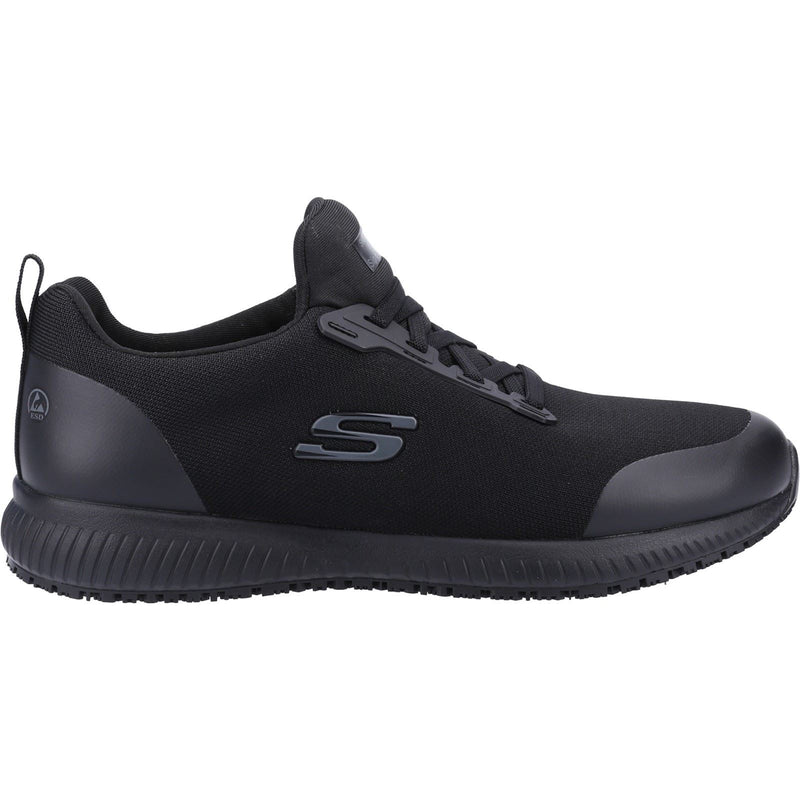 Skechers Workwear Squad SR Myton Textile Men's Black Safety Sneakers