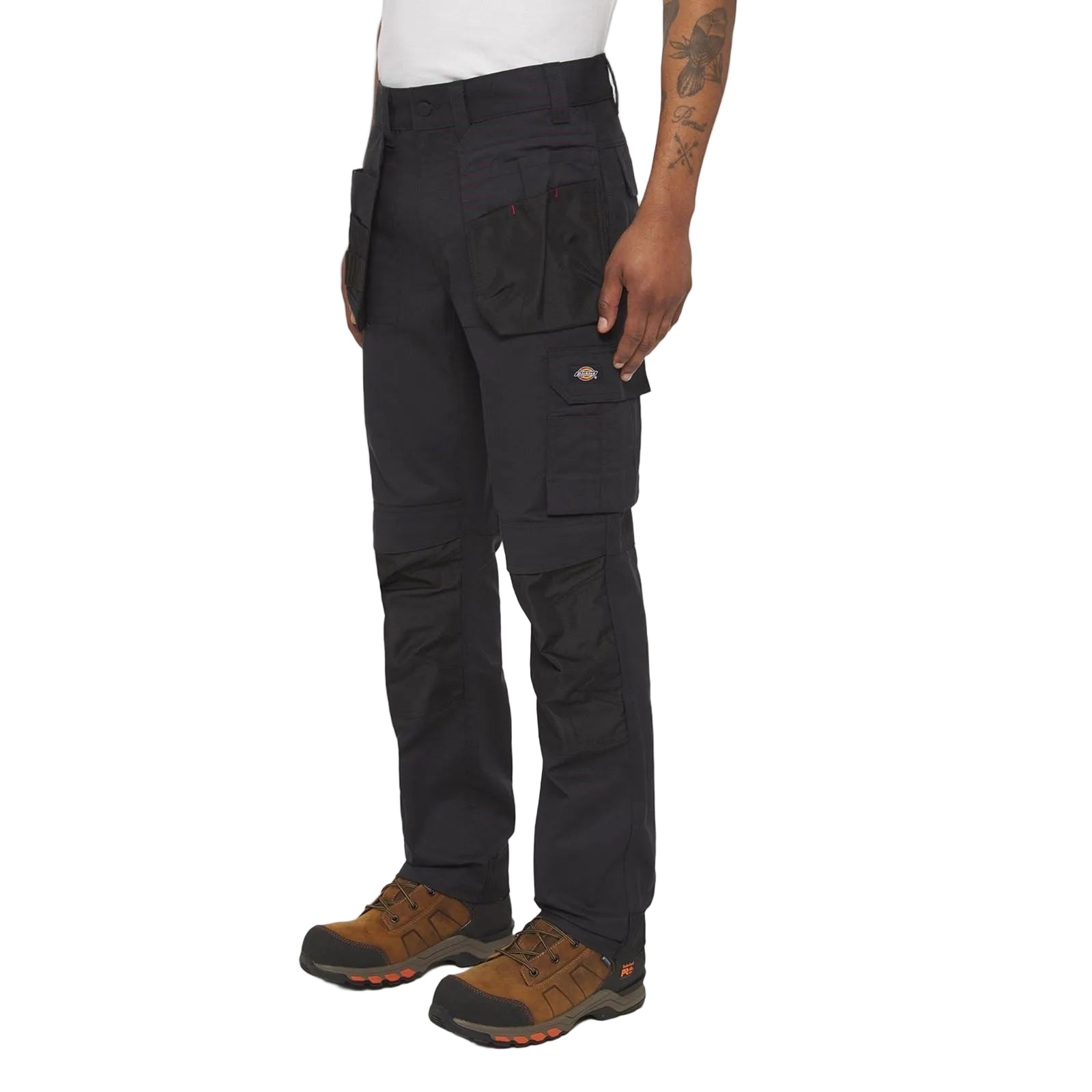 Dickies Multi Pocket Utility Polyester Men's Black Work Trousers