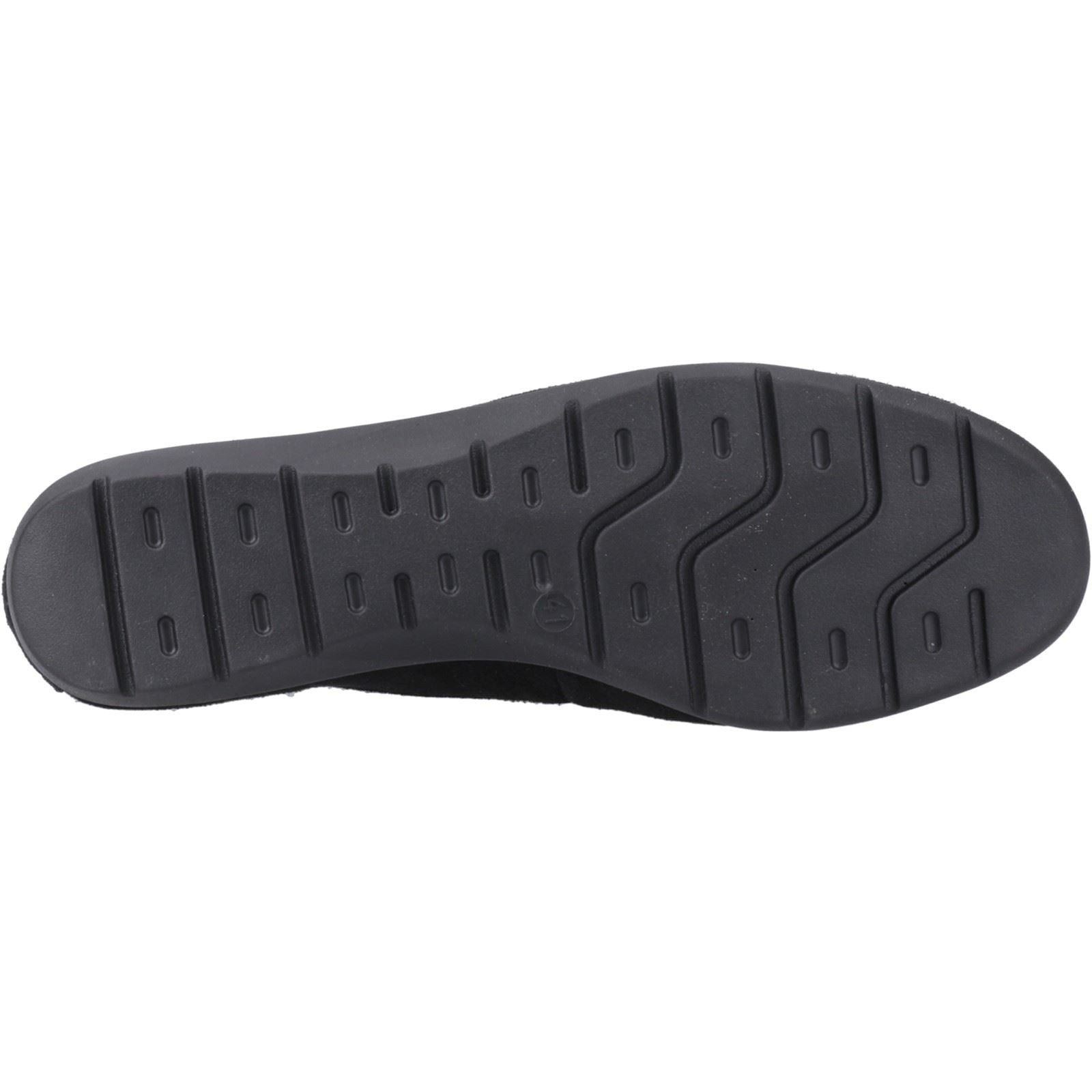 Hush Puppies Shelby Suede Women's Black Loafers