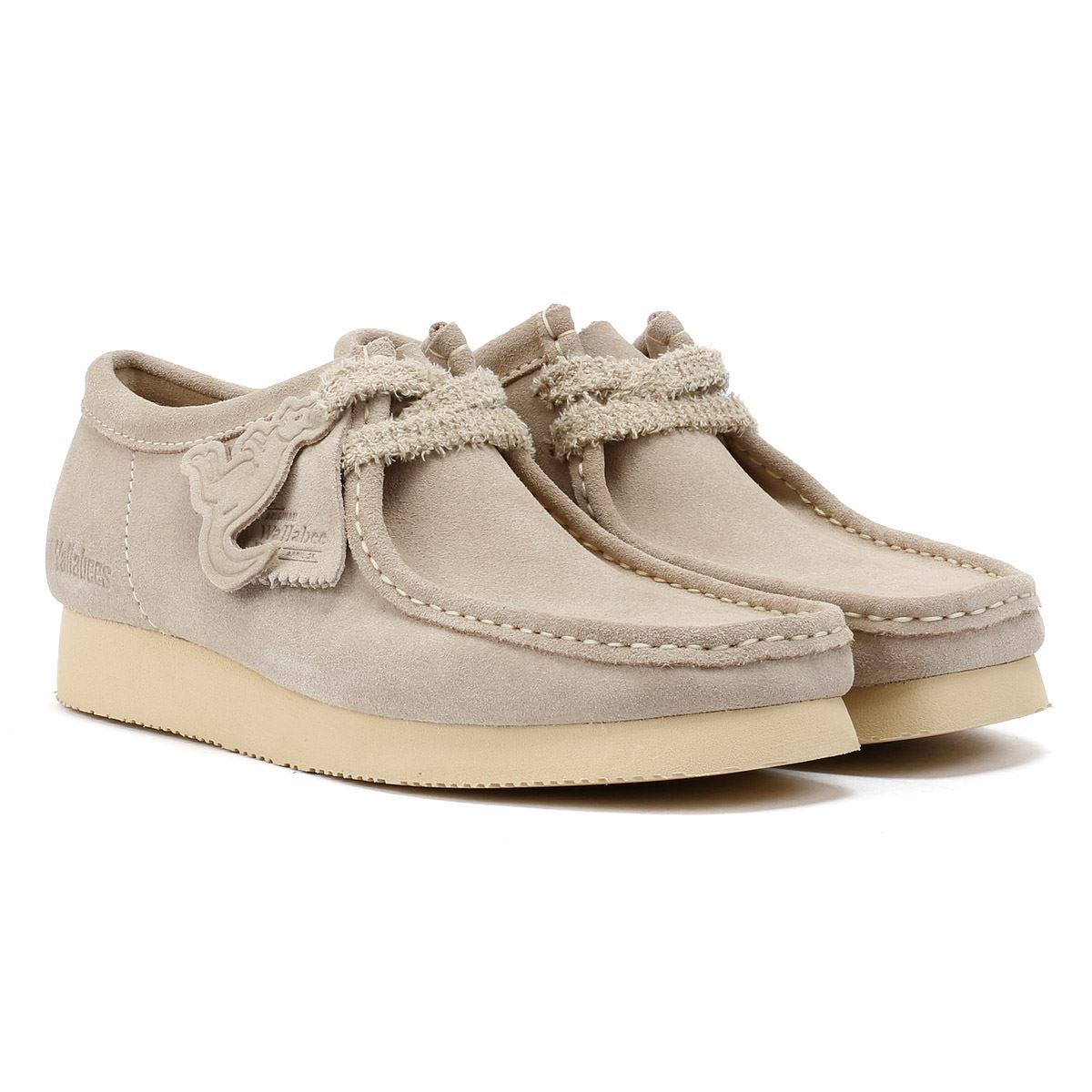 Clarks〉Wallabee / Beige Leather (Womens)｜UP NORTH ONLINE STORE