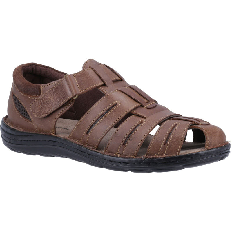 Hush Puppies Albert Leather Men's Tan Sandals