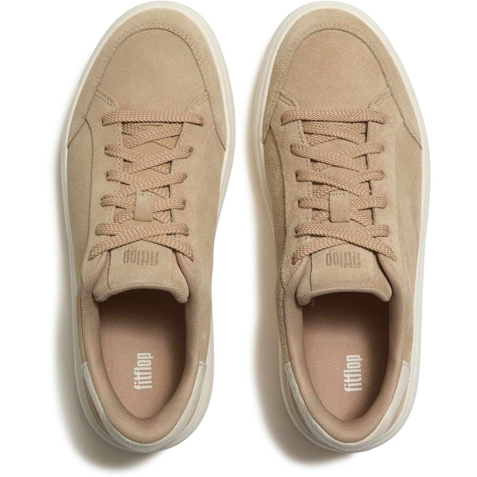 Fitflop RTG Lace Up Suede Women's Hazelnut Trainers