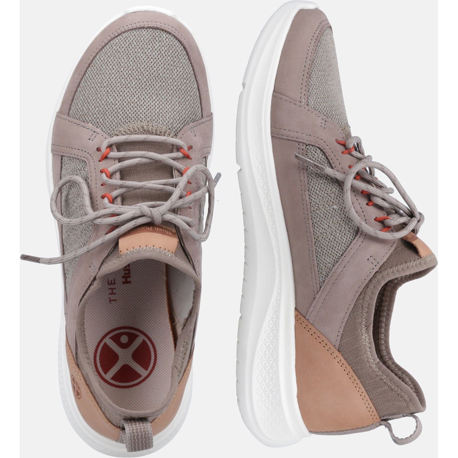 Hush Puppies Elevate Textile Men's Grey Sneakers
