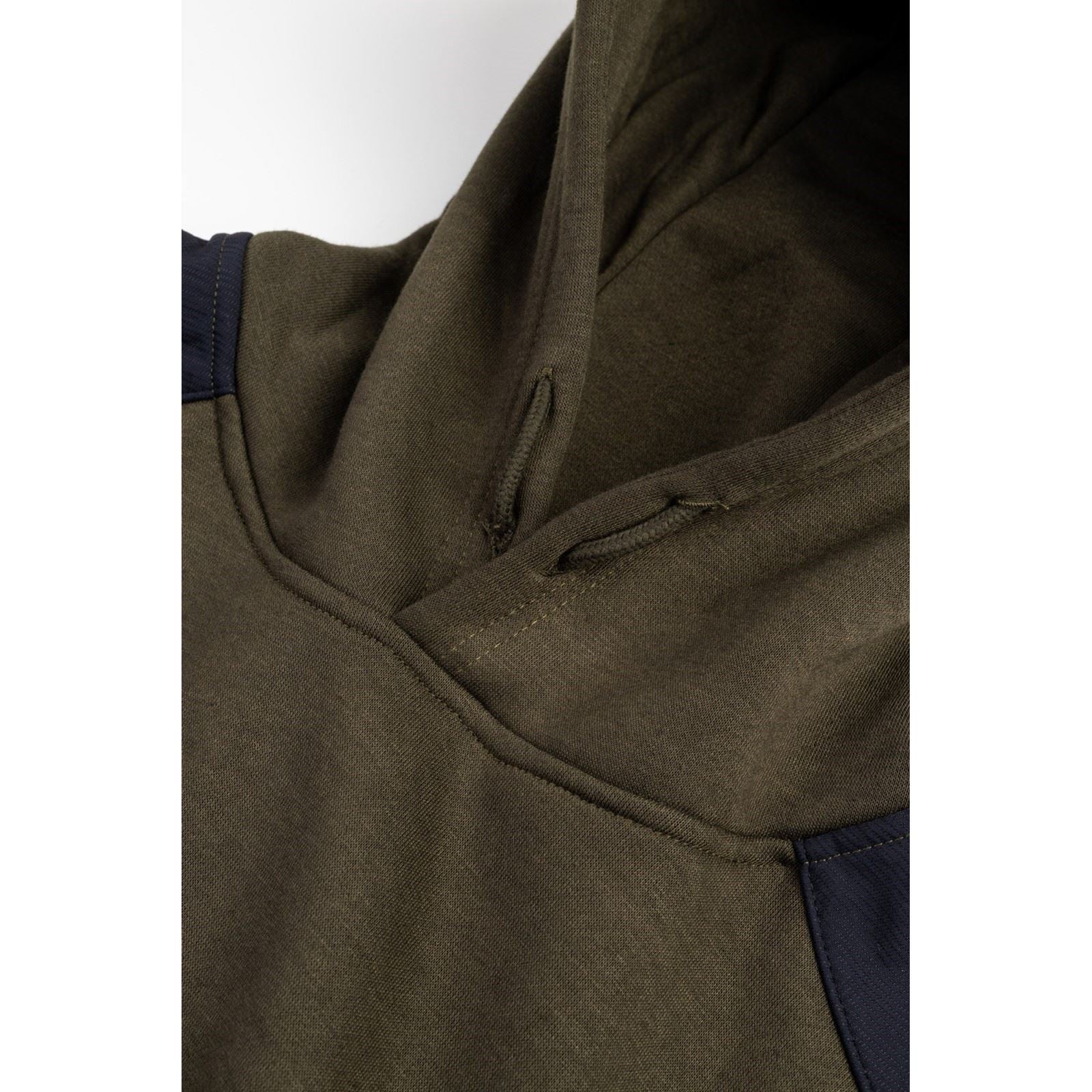 Caterpillar Essentials Synthetic Men's Moss Hooded Sweatshirt
