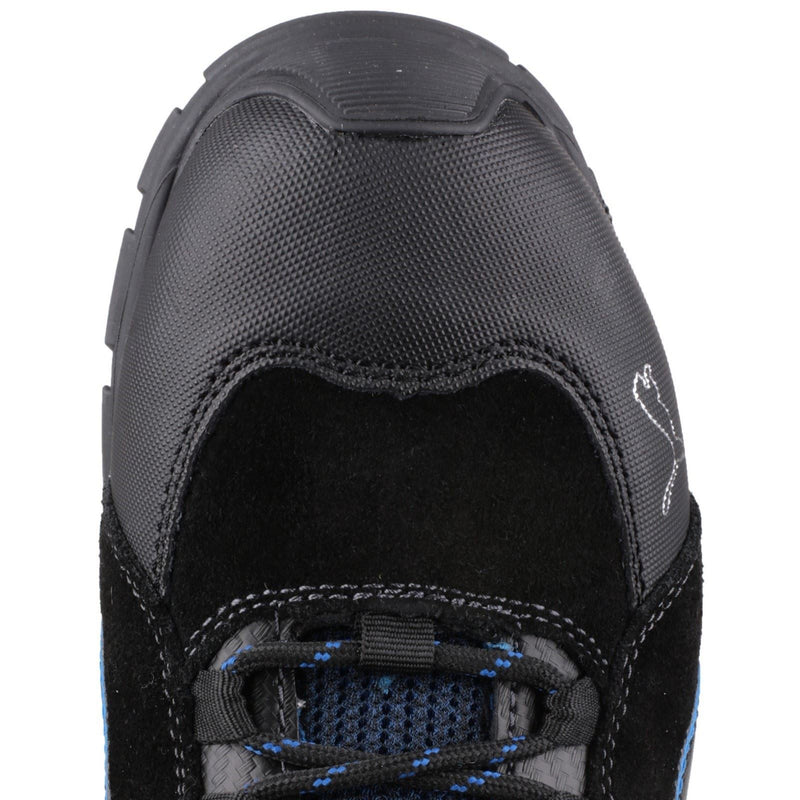 Puma Safety Rio Mid Leather Black Safety Boots