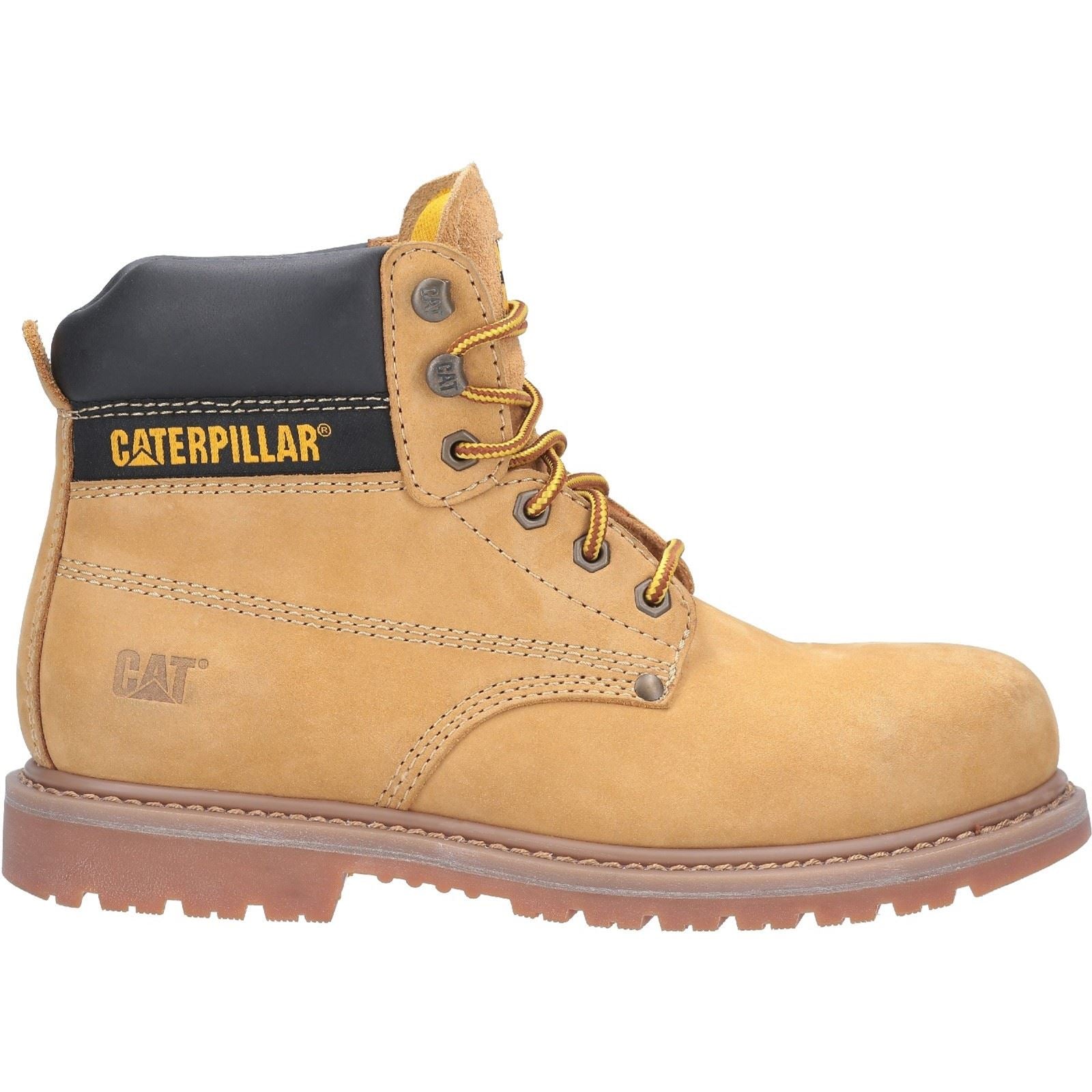 Caterpillar Powerplant Nubuck Honey Safety Boots