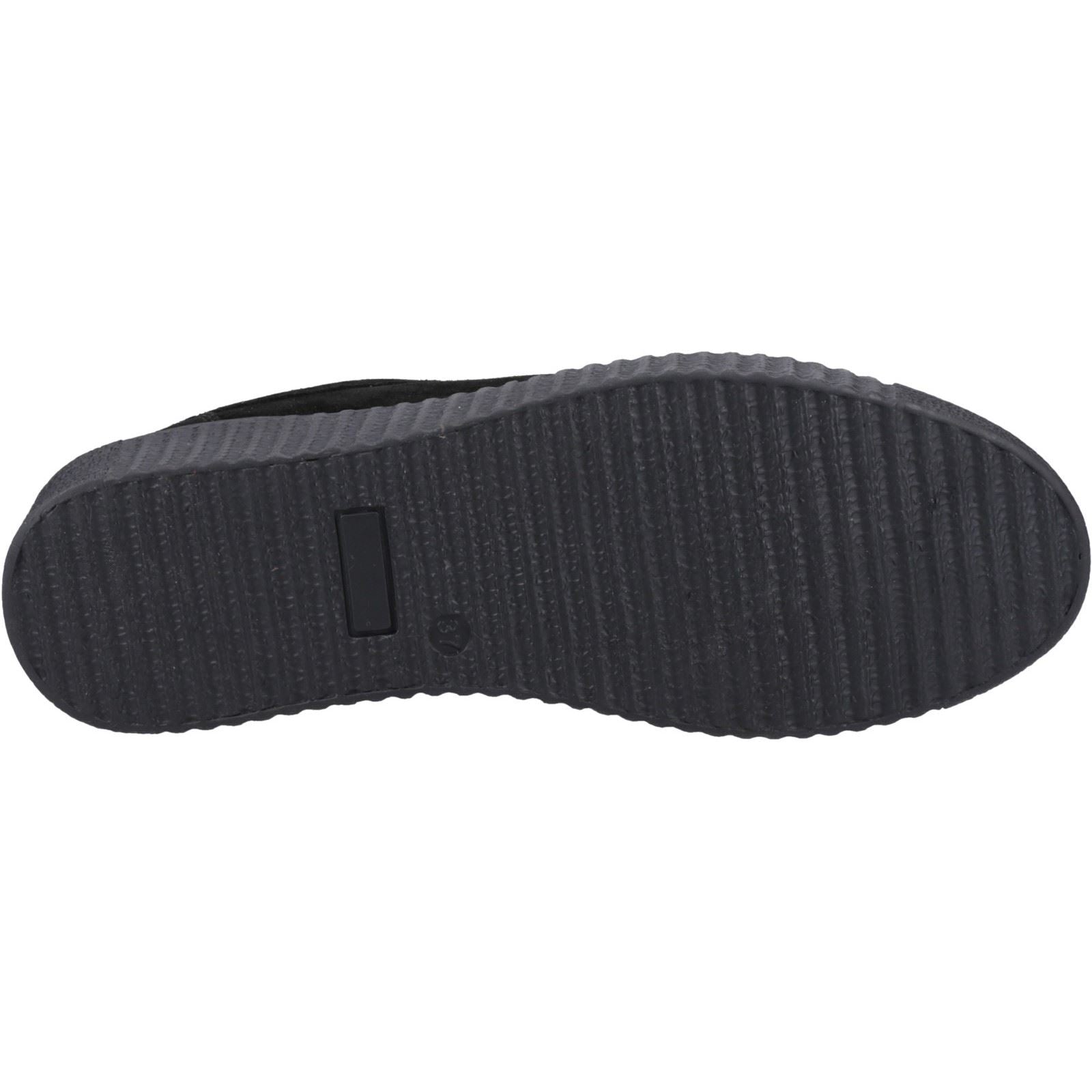 Hush Puppies Tamsin Suede Women's Black Sneakers