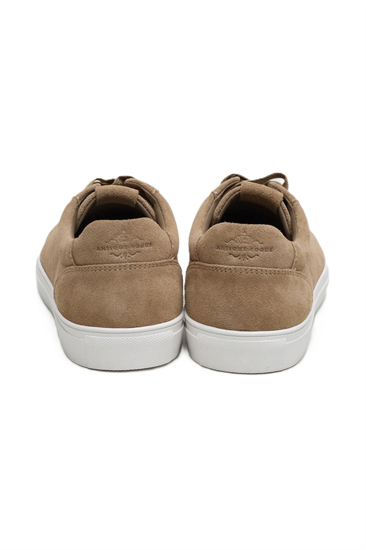 Antique Rogue Gibbs Suede Men's Stone Sneakers