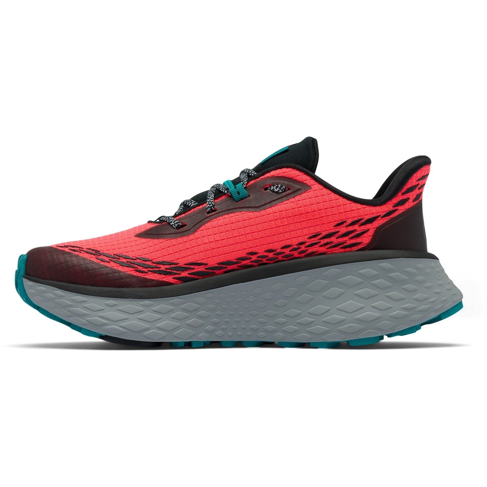 Columbia Konos Trillium Polyester Men's Neon Sunrise/Teal Chloride Sneakers