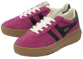 Gola Athena Suede Women's Fuchsia/Black/Evergreen Sneakers
