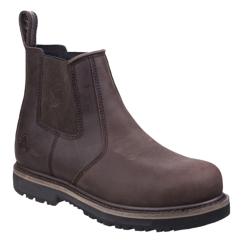 Amblers Safety AS231 Leather Brown Safety Boots