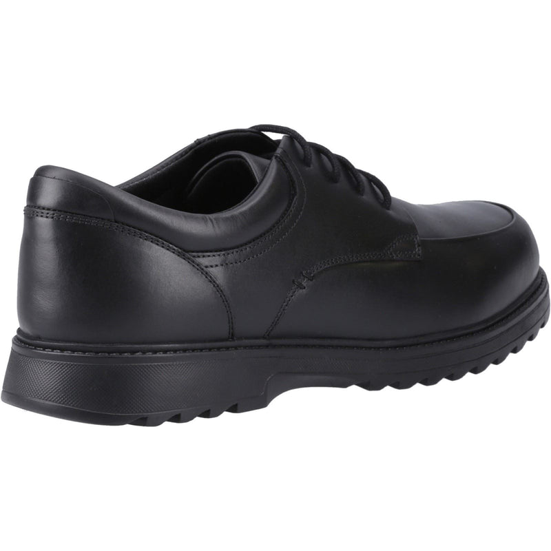 Hush Puppies Romeo Leather Boys's Black Shoes
