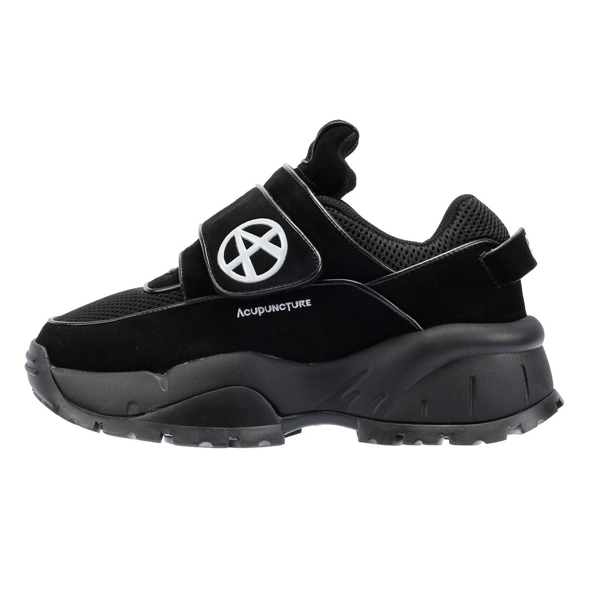 Acupuncture BG Beefer Suede Triple Black Sneakers