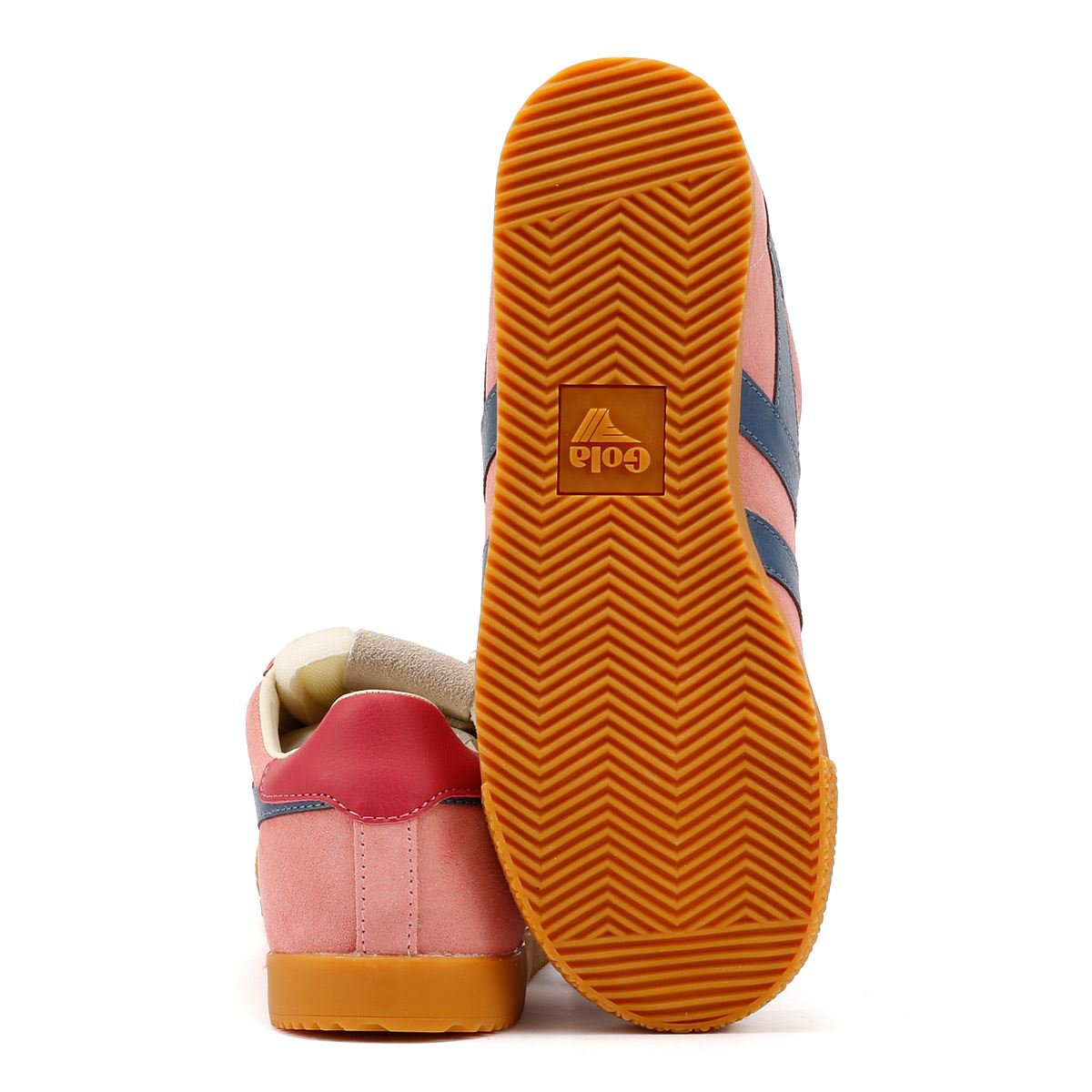 Gola Elan Suede Women's Coral Pink/Moonlight Sneakers