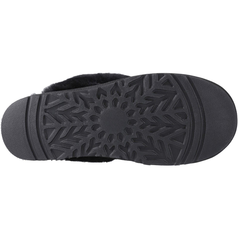 Hush Puppies Samantha Suede Women's Black Slippers