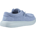 HEYDUDE Wendy COMF Suede Leather Women's Faded Denim/Cloud Blue Moccasins Shoes