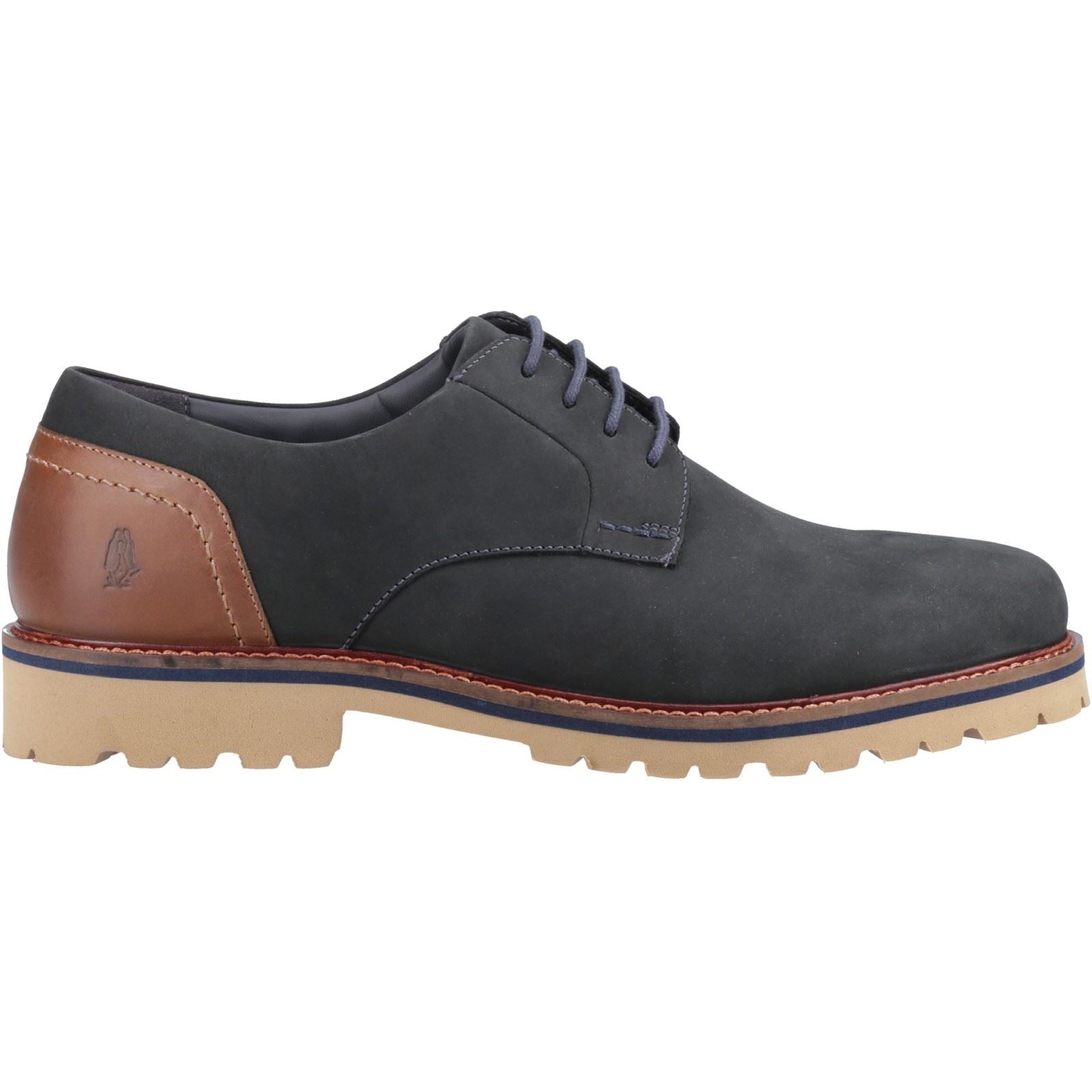 Hush Puppies Marcus Nubuck Men's Navy Lace-Up Shoes