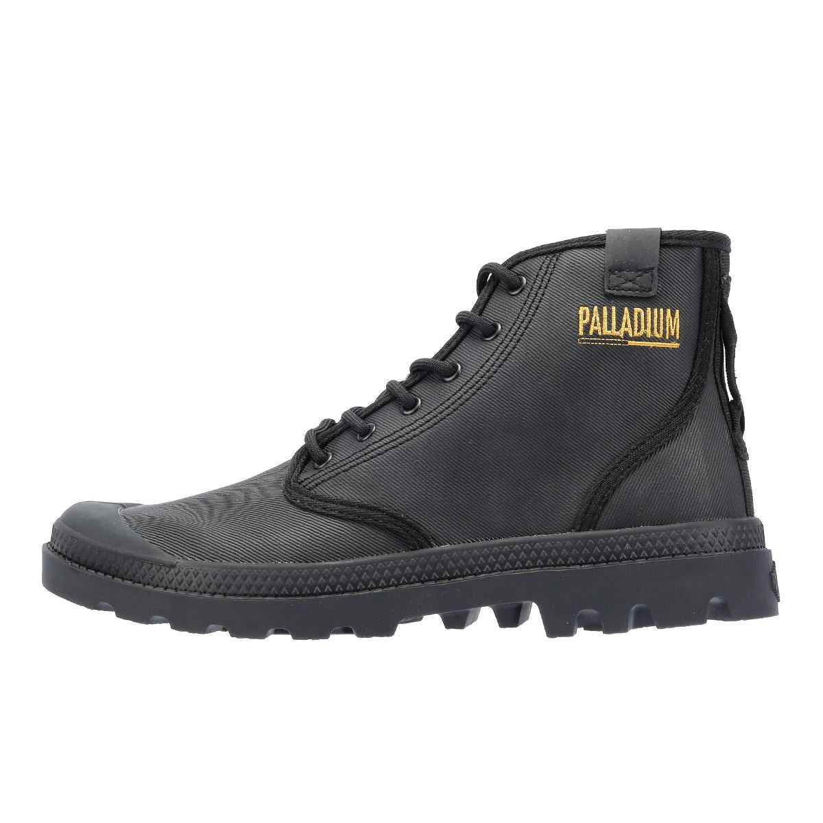 Palladium pampa hi leather black hotsell