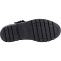Hush Puppies Fiona Patent Junior Leather Girls's Black Shoes
