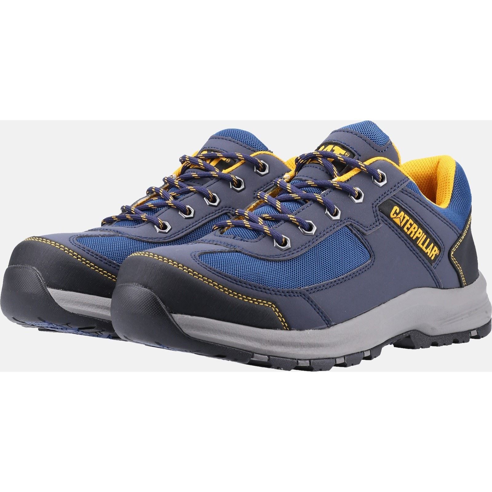 Caterpillar Elmore Low Synthetic Navy Safety Sneakers