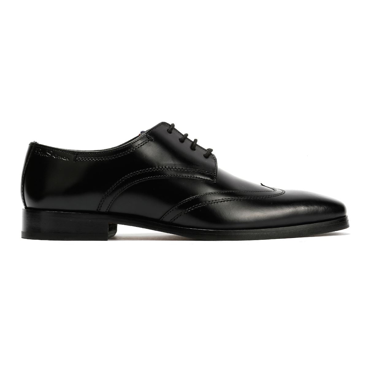 Ben Sherman Kingston Derby Mens Black Shoes