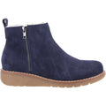 Hush Puppies Libby Suede Women's Navy Boots