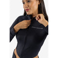 Juicy Couture Morgan Nylon Women's Black Sweatshirt