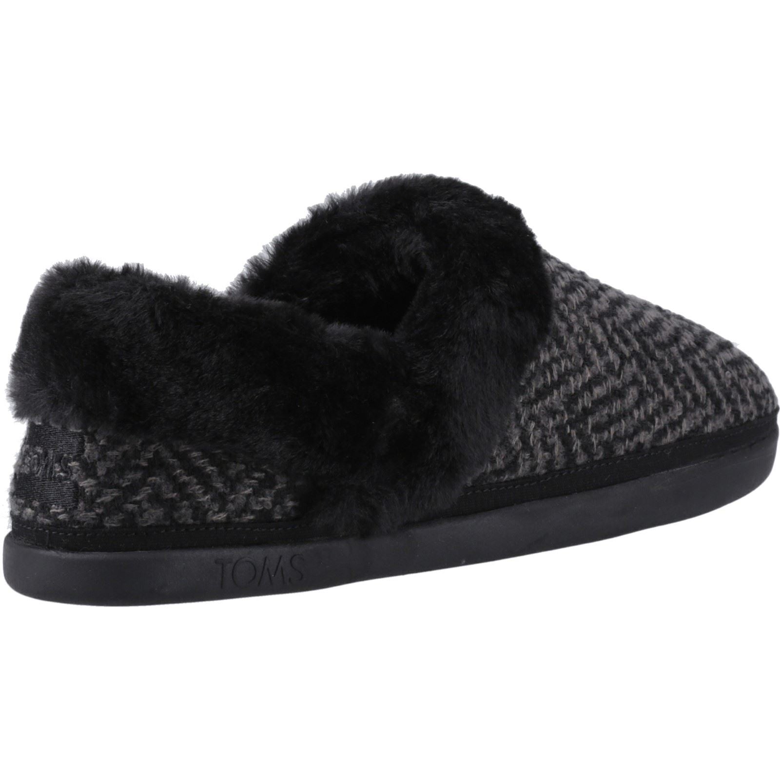 TOMS Oslo Synthetic Women's Black Slippers