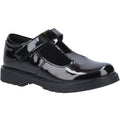 Hush Puppies Gracie Senior Patent Leather Girls's Patent Black Shoes