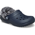 Crocs Classic Fleece Lined Thermoplastic Navy Clogs