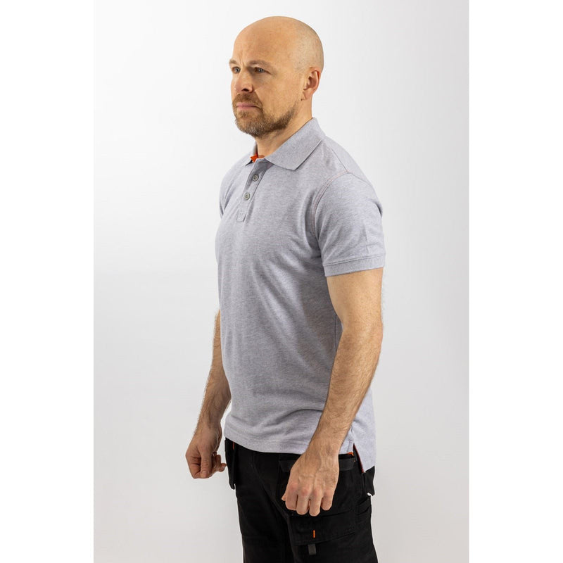 Helly Hansen Workwear Oxford Cotton Men's Grey Polo Shirt