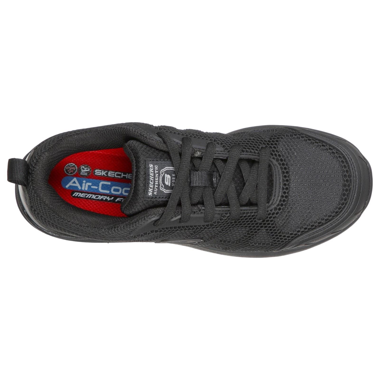 Skechers Workwear Bulklin Ayak Nylon Women's Black/Black Safety Sneakers