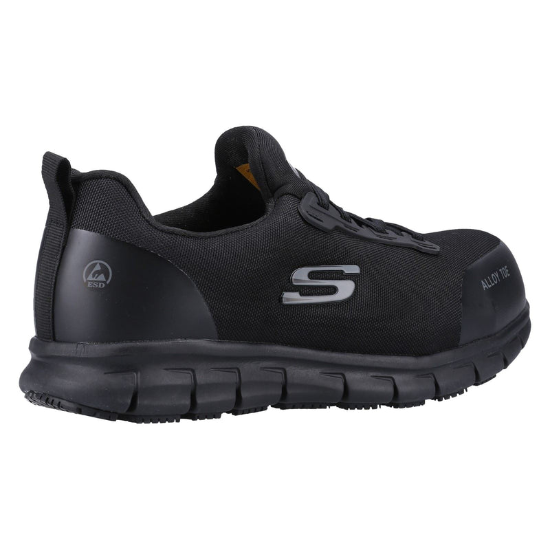 Skechers Workwear Sure Track Jixie Textile Women's Black Safety Sneakers